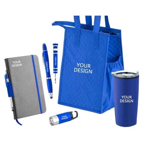 High Quality Promotional Stationery Notebook Gift Set with Tumbler and Other Accessories