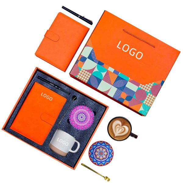 Customizable Gift Box Set Includes Mug Notebook and Pen Branding Corporate Events - Image 5