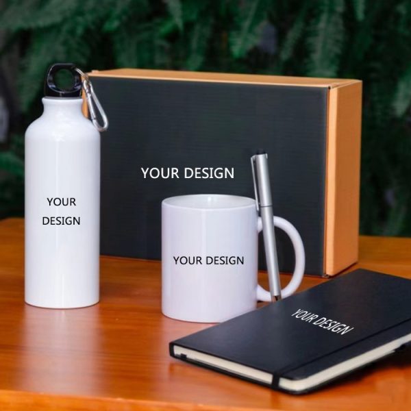 Custom Corporate Gift Set Luxury Vacuum Cup Notebook Executive Kits Business Promotional Gift Set With Box