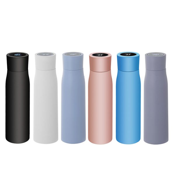 500Ml Self Cleaning Uv Water Bottle Long-Term Insulated With Drinking Reminder