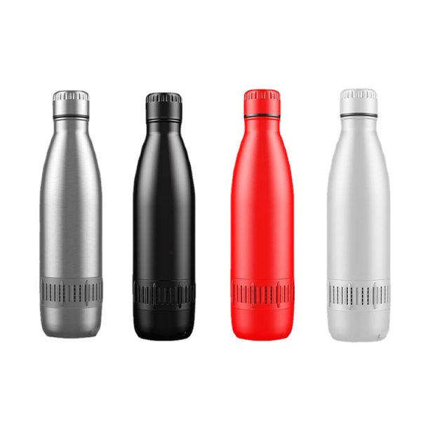 Customized Logo Color Gifts Set Box Wireless Water Bottle Speaker Blue tooth Speaker support - Image 2