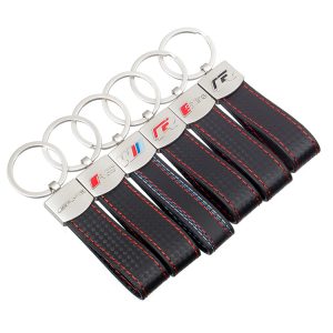 Hot Seller Key Chain Accessories Car Leather Key Chain Custom Logo