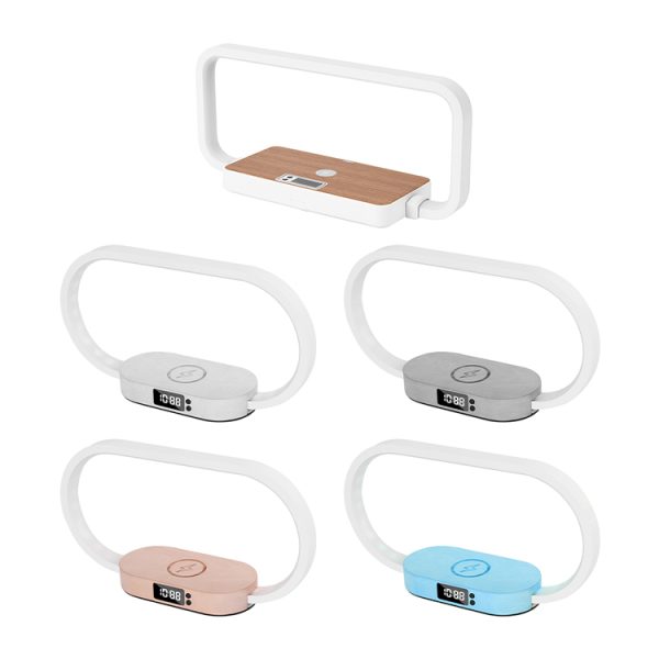 Multifunctional Wireless Charging 15W 10W Clock Wireless Charger LED Digital night light lamp Custom Logo - Image 6