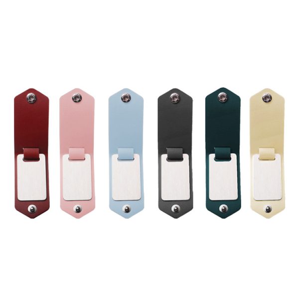 Custom PU Leather DIY Sublimation Photo Keychain for Men with Keyring Blank Keychain - Image 2