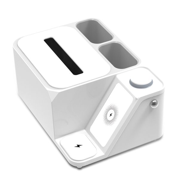 Home multi-function desktop wireless charging magnetic three-in-one for mobile phone watch earphones - Image 2