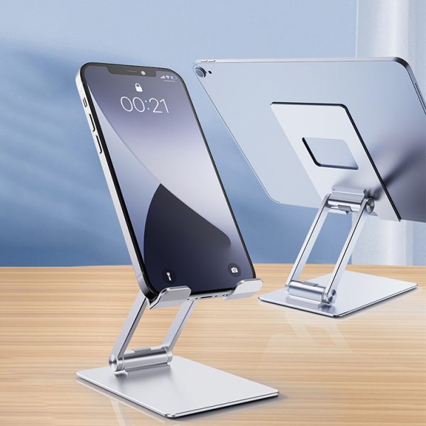 Adjustable Desktop Tablet stand The stand is used for iPhone iPad universal desktop metal mobile phone