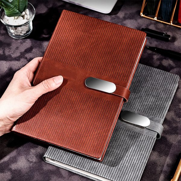 Hard Cover Planners and Notebooks Whole Sale Travel Journal Stationary Pu Leather A5 Custom Promotion Offset Printing Diary