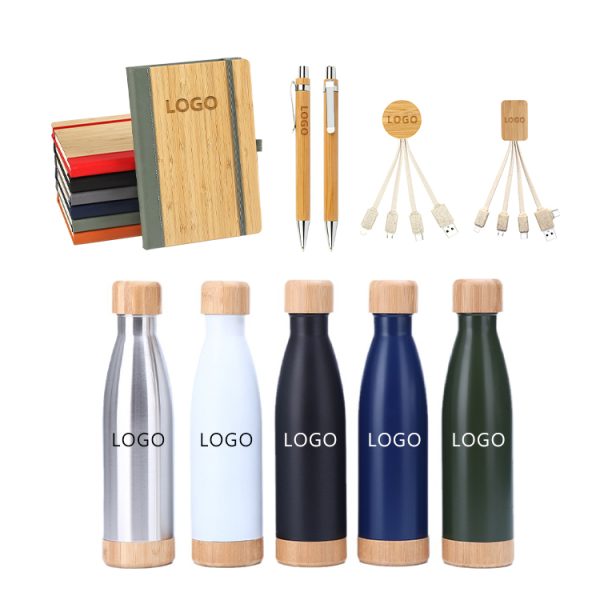 Luxury Gift Set Eco-Friendly Bamboo Wooden Custom Gift Boxs Sets - Image 3