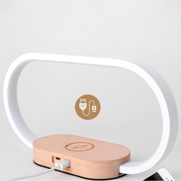 Multifunctional Wireless Charging 15W 10W Clock Wireless Charger LED Digital night light lamp Custom Logo - Image 4
