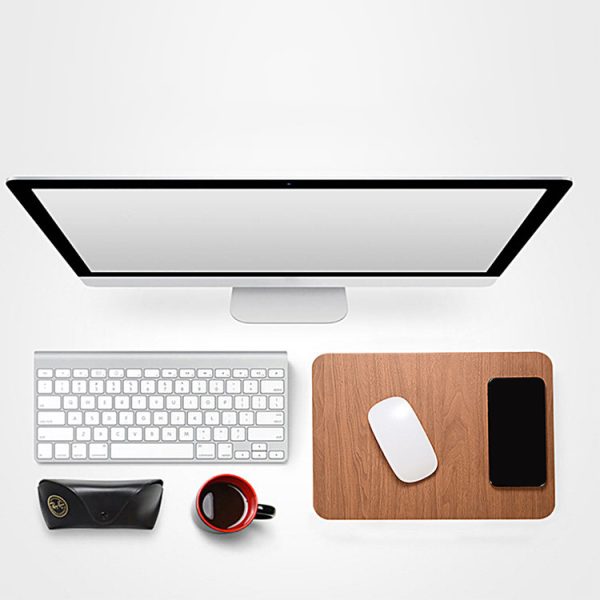 Wooden Holder 10w 15w 30W 35W Fast QI Bamboo Charging Stand Phone Wireless Charger - Image 2