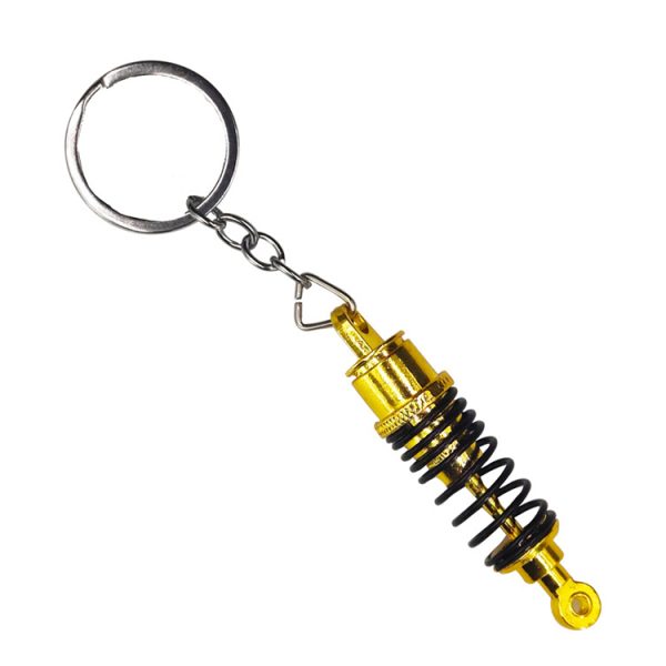 Creative Hot Auto Part Model Coilover Shock Absorber Keychain Keyring Key Chain Ring Keyfob - Image 5