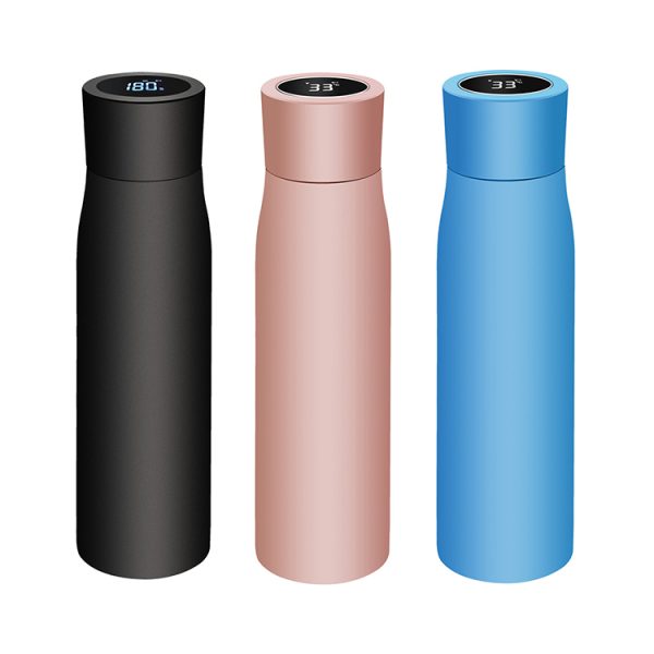 500Ml Self Cleaning Uv Water Bottle Long-Term Insulated With Drinking Reminder - Image 4