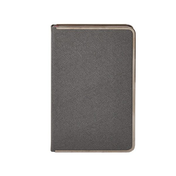 Exquisite Hardcover Silver Custom Logo Notebook High-Grade Gold Notepad Sales and Creative Gifts for Insurance Travel Agencies - Image 5