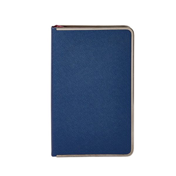 Exquisite Hardcover Silver Custom Logo Notebook High-Grade Gold Notepad Sales and Creative Gifts for Insurance Travel Agencies - Image 4