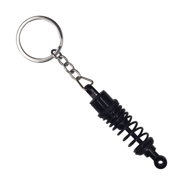 Creative Hot Auto Part Model Coilover Shock Absorber Keychain Keyring Key Chain Ring Keyfob - Image 6