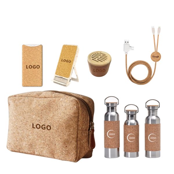 Customize Eco-Friendly Cork Wood Products Holiday Gift Boxs Sets - Image 5