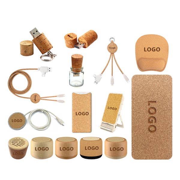 Customize Eco-Friendly Cork Wood Products Holiday Gift Boxs Sets