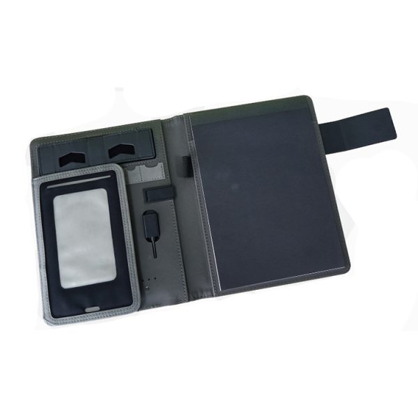 Corporate Gifts with Logo Smart Diary with Power Bank Wireless Charger Planner Digital Notebook - Image 4
