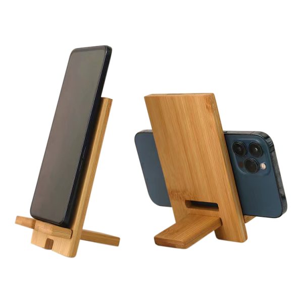 Customizable Logo Wooden Phone Holder Multi Functional Portable Holder Advertising Promotional Gift Phone Holder - Image 3