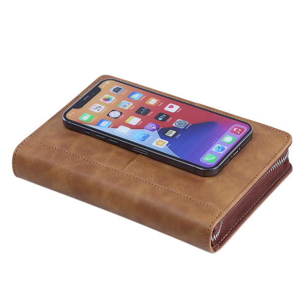 Custom Business Power Bank Diary Notebook Planner Calculator Office Powerbank with Logo - Image 3