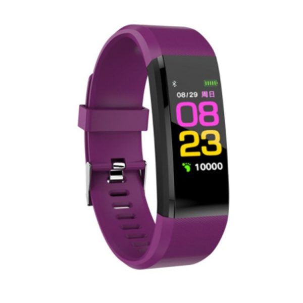 Custom Logo Color Screen Smart Band Heart Rate Fitness Activity Tracker Smart Bracelet Wristband Watch Band - Image 5