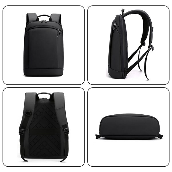 Custom Design Computer Bag Casual Custom Logo Backpack Business Male Private Travel Simple Student Backpack - Image 3