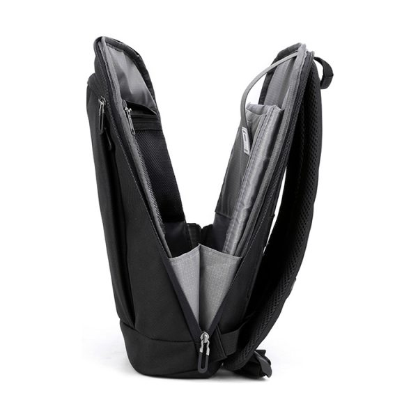 Custom Design Computer Bag Casual Custom Logo Backpack Business Male Private Travel Simple Student Backpack - Image 4