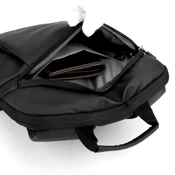 Custom Design Computer Bag Casual Custom Logo Backpack Business Male Private Travel Simple Student Backpack - Image 5
