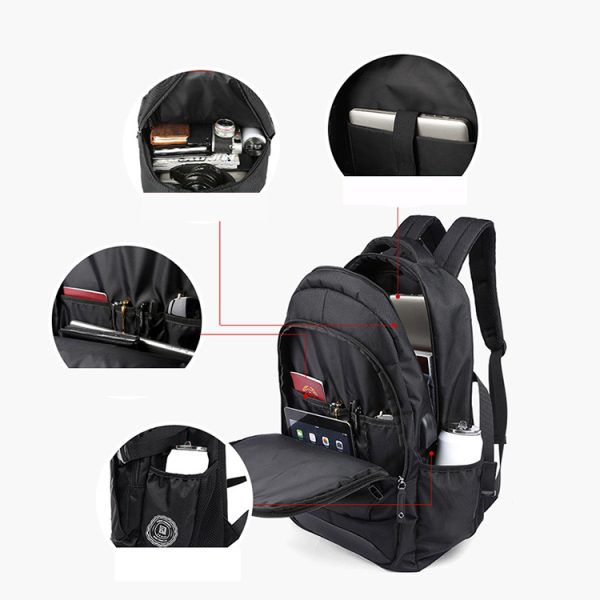 Customized Promotional Gift Backpack Bag for Men Bagpack Mens Backpack Anti Theft Smart Laptop Backpack - Image 5