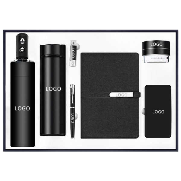 Custom Logo Business Promotional VIP Customer Gift Sets for Company Annual Meeting Enterprise Opening Anniversary