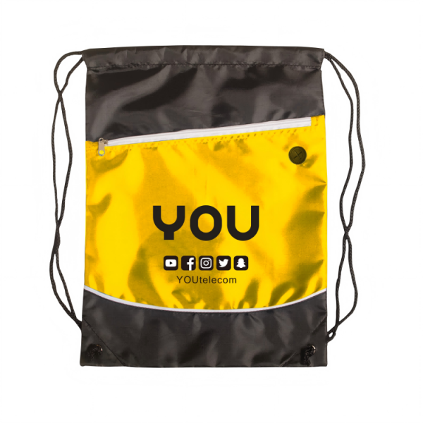 Custom Designed Promotional Sport Drawstring Backpacks Personalized Polyester Backpack Sublimation Printing for Sports Events - Image 6