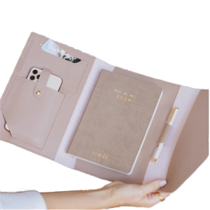 Promotional A5 Gift Set Variety of Cover Materials Leather PP Fabric Paper PVC for Education Travel Agency and Insurance