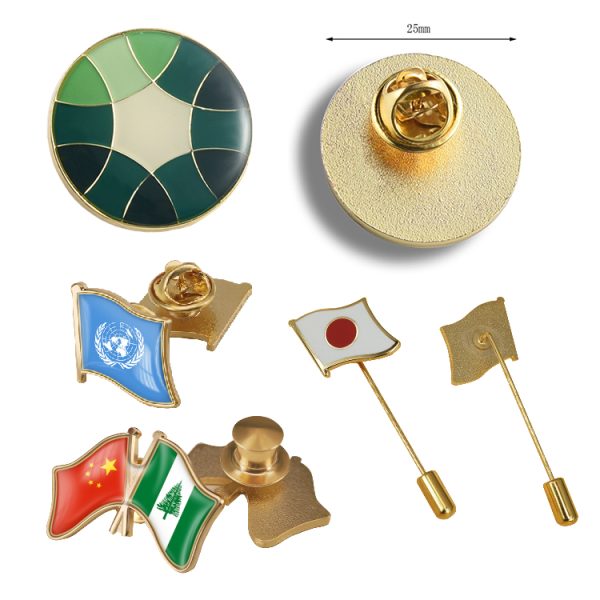 Custom Metal Lapel Pins Hard Enamel for Corporate & Event Exhibition Alloy Prayer for Lapel Pin Brass Zinc Casting Technique - Image 5