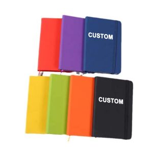 Customizable Logo TL712 A5 Journal Notebook Wholesale Promotion Custom PU Leather Cover Printed Education Target End Notebook