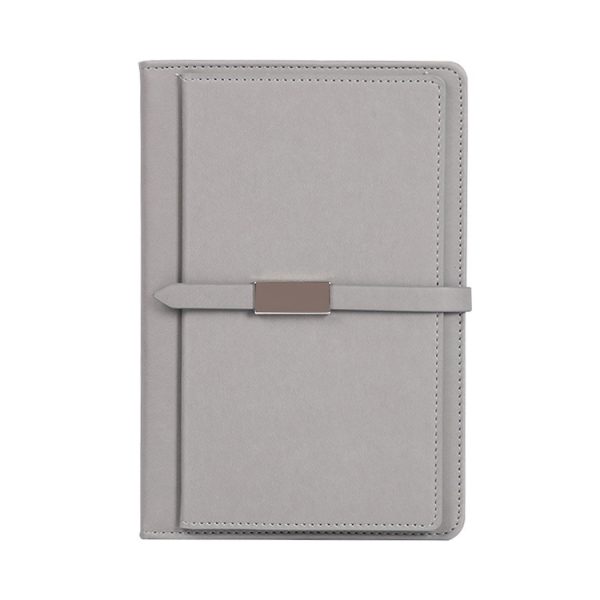 Custom A5 Pocket Office Diary Notepad Multifunction Business Journal Notebook Leather Cover Metal Buckle Promotions - Image 6