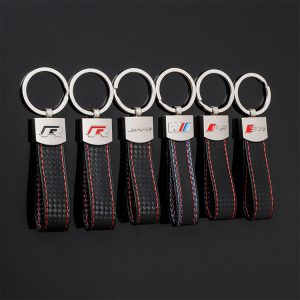 Hot Seller OEM Key Chain Accessories Car Leather Key Chain Custom Logo