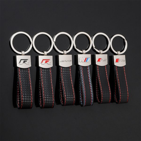 Hot Seller OEM Key Chain Accessories Car Leather Key Chain Custom Logo